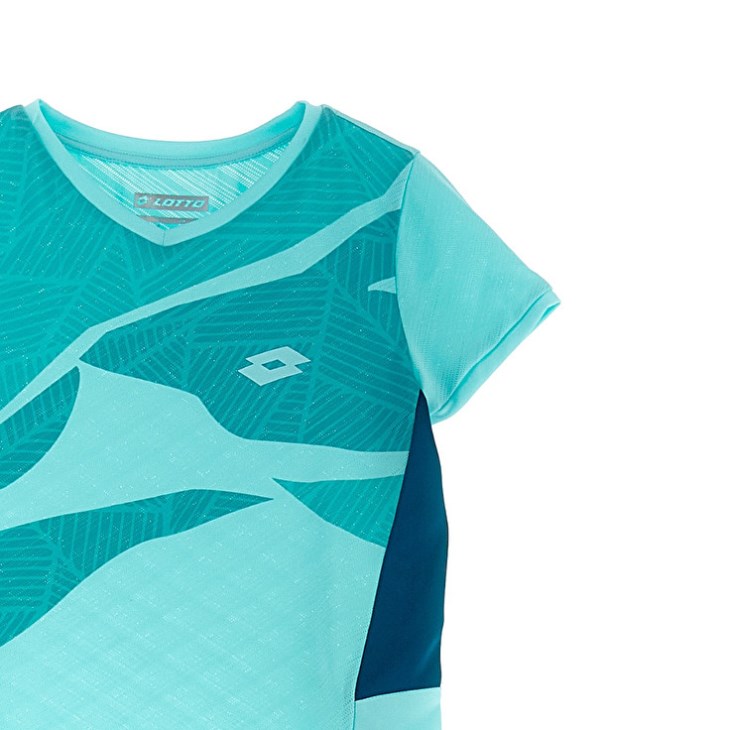 Camiseta Lotto Tech G I D2 Niños Azules | AV763426D8