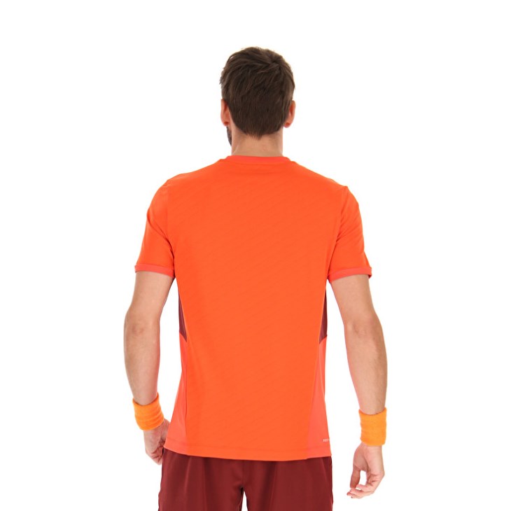 Camiseta Lotto Tech I D3 Hombre Naranjas | BQ194489G0