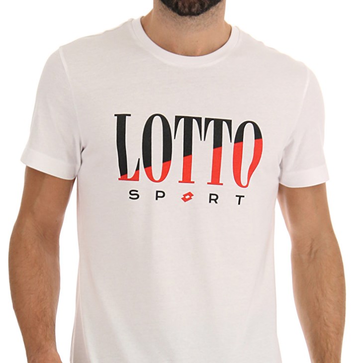 Camiseta Lotto Tee Supra VI Hombre Blancas | GX692969L9