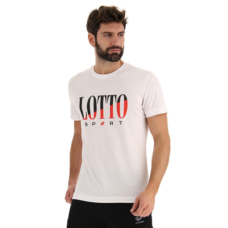 Camiseta Lotto Tee Supra VI Hombre Blancas | GX692969L9