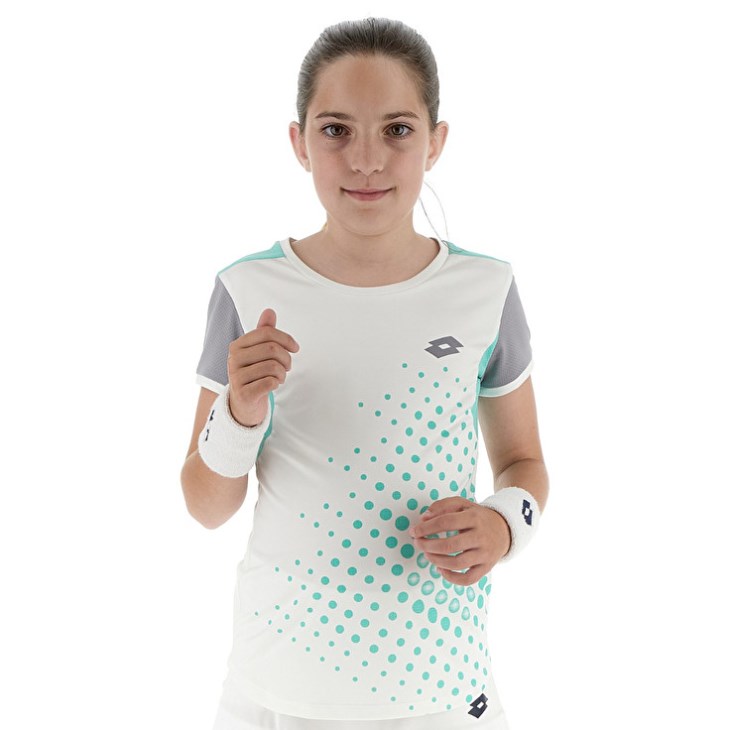 Camiseta Lotto Top G IV 1 Niños Blancas Verde | LO834883I7