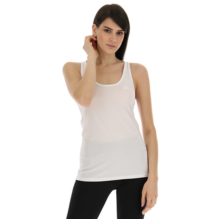 Camiseta sin Manga Lotto MSP W Mujer Blancas | LG507250M7