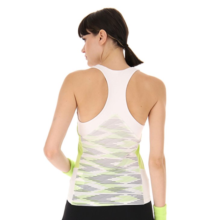 Camiseta sin Manga Lotto Tech W I D4 Mujer Blancas | OO589068R8