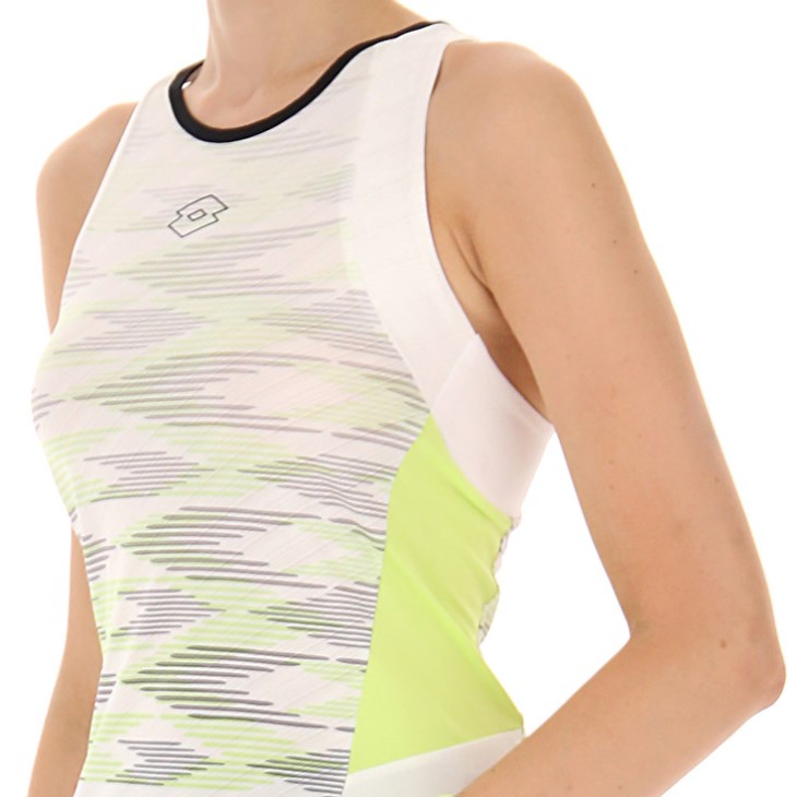 Camiseta sin Manga Lotto Tech W I D4 Mujer Blancas | OO589068R8