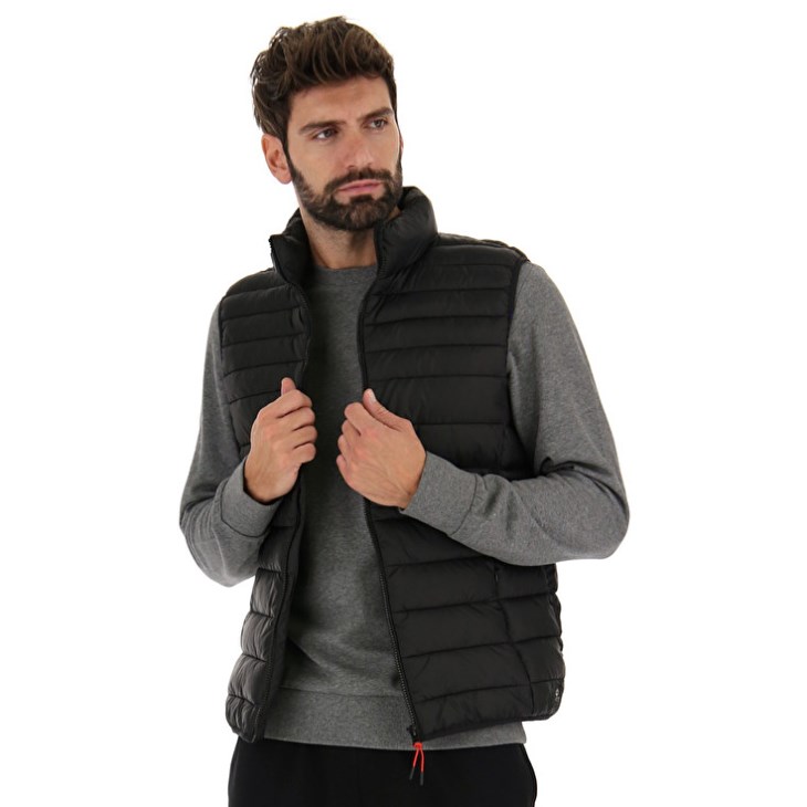 Chaleco Lotto Quilted Cortina III Pad PL Hombre Negras | JS840564W4