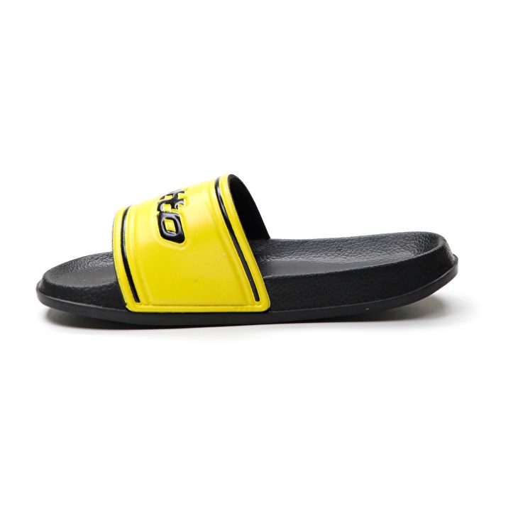 Chanclas Lotto Midway IV CL Niños Negras Amarillo | CF680418M3