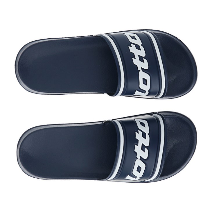 Chanclas Lotto Midway IV Hombre Azules Blancas | LH136583J1