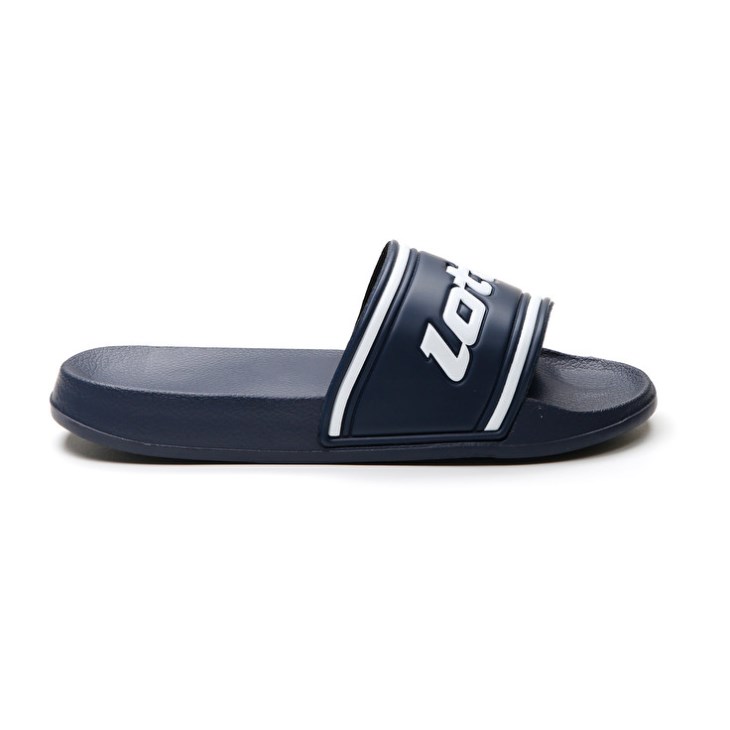 Chanclas Lotto Midway IV Hombre Azules Blancas | LH136583J1