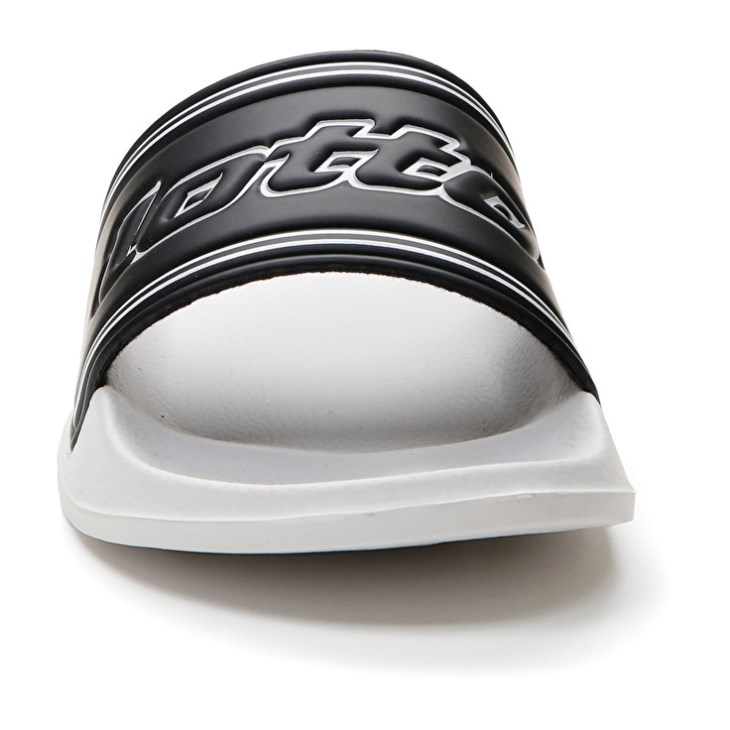 Chanclas Lotto Midway IV Hombre Blancas Negras Blancas | GP720582B6