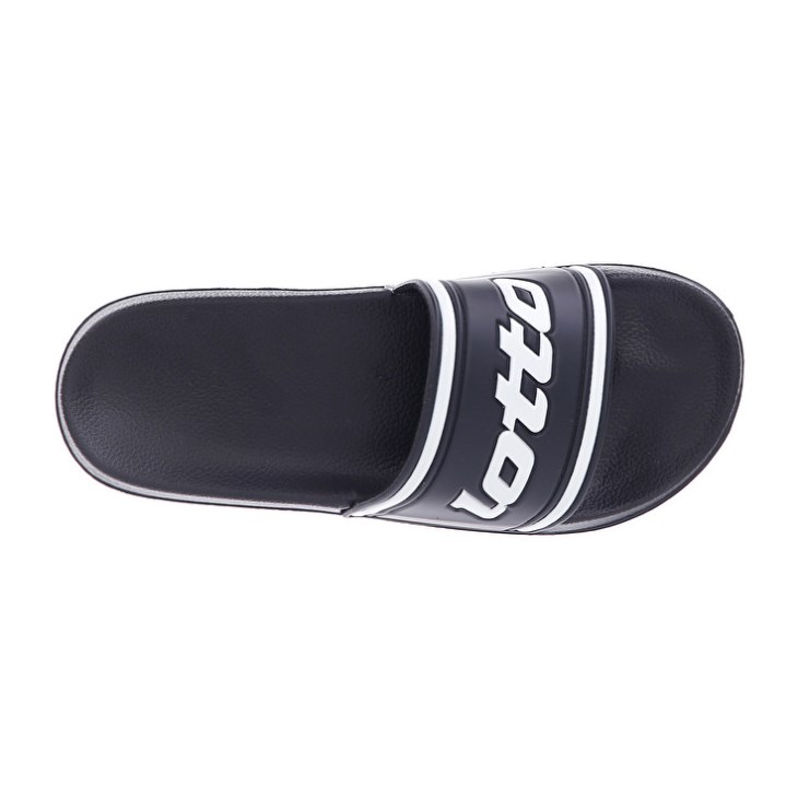 Chanclas Lotto Midway IV Hombre Negras Blancas | NI988038M9