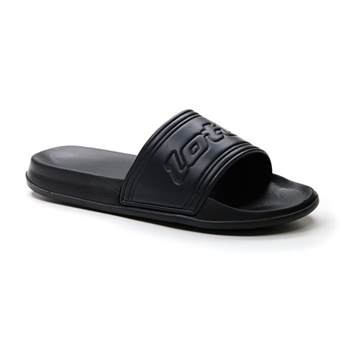 Chanclas Lotto Midway IV Hombre Negras | VT257515E9