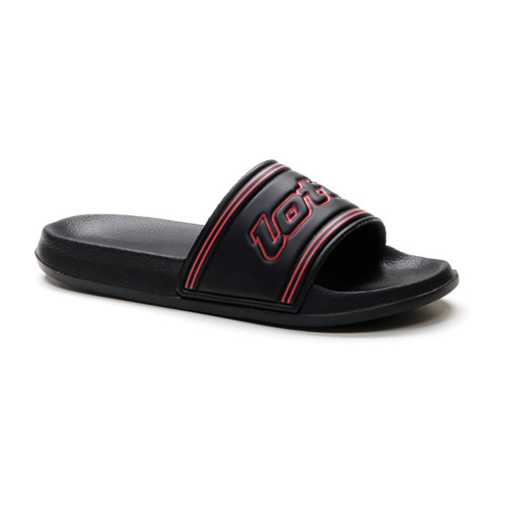 Chanclas Lotto Midway IV W Mujer Negras Coral | CI425382U4