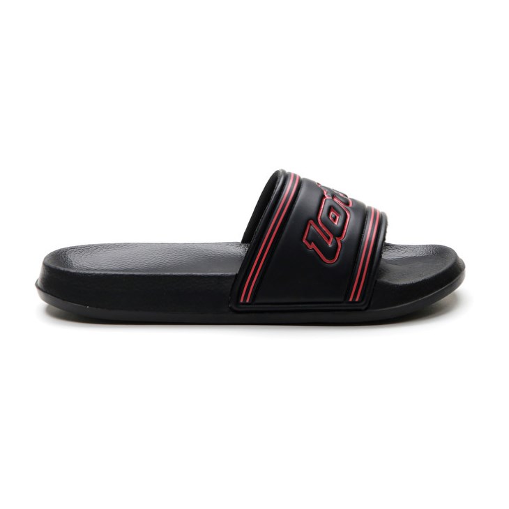 Chanclas Lotto Midway IV W Mujer Negras Coral | CI425382U4