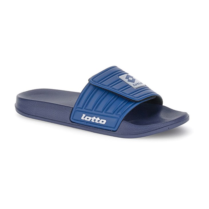 Chanclas Lotto Rico Strap II Hombre Azules Azules Plateadas | ZL030773D8