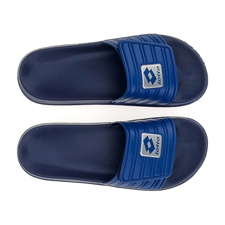 Chanclas Lotto Rico Strap II Hombre Azules Azules Plateadas | ZL030773D8