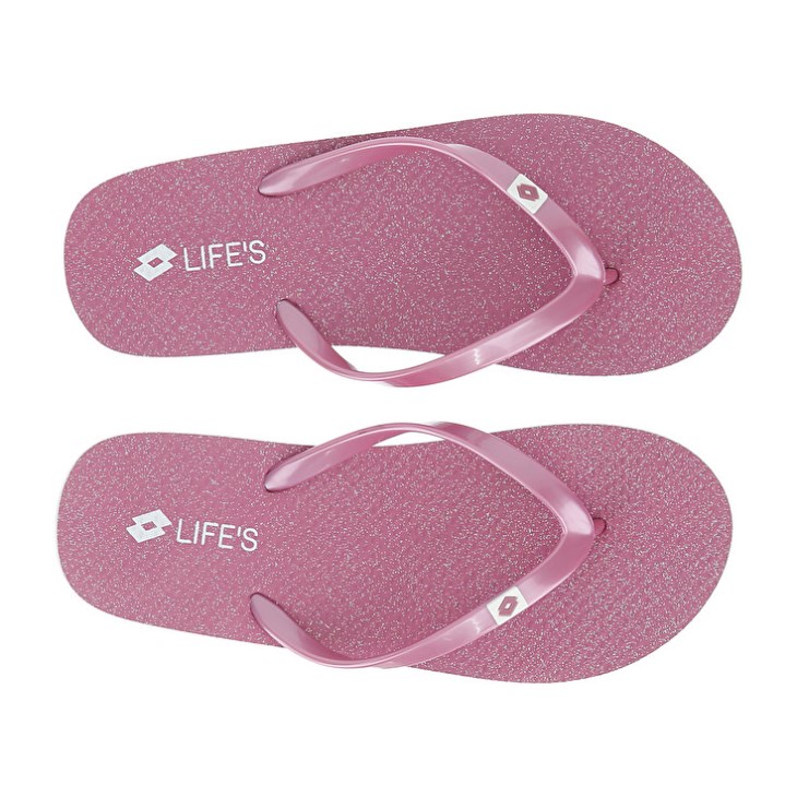 Chancletas Lotto Hiva II Glitter W Mujer Rosas | UK893759J7
