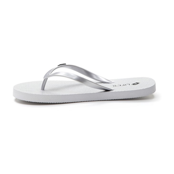 Chancletas Lotto Hiva II Glitter W Mujer Plateadas | CM906540E1