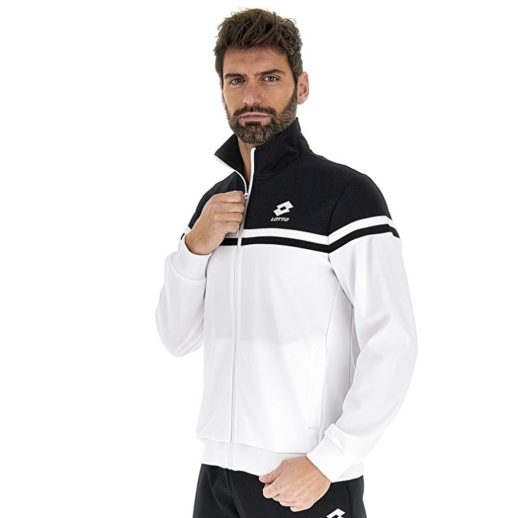 Chandals Lotto Circle PL Hombre Negras Blancas | UZ184218A6