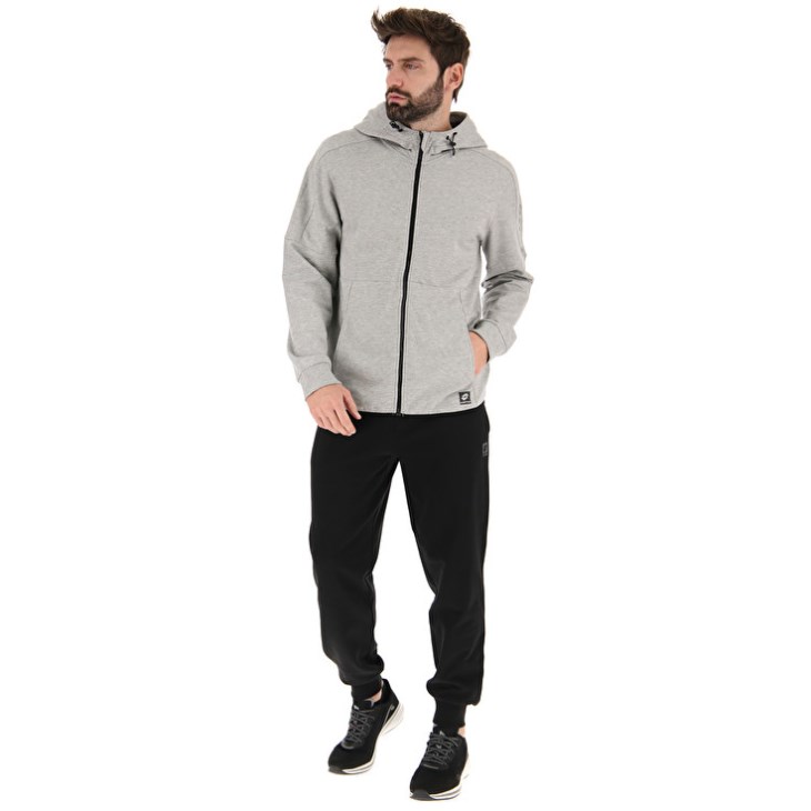 Chandals Lotto Diamond VII MEL Hombre Gris Negras | LV639473Q6