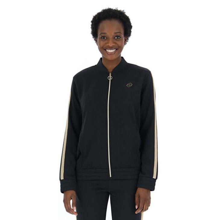 Chandals Lotto Gym Dori W V PL Mujer Negras | JE986768F1