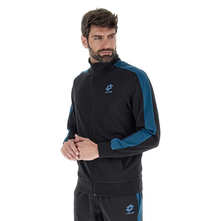Chandals Lotto More JS Hombre Negras | NT187528N4