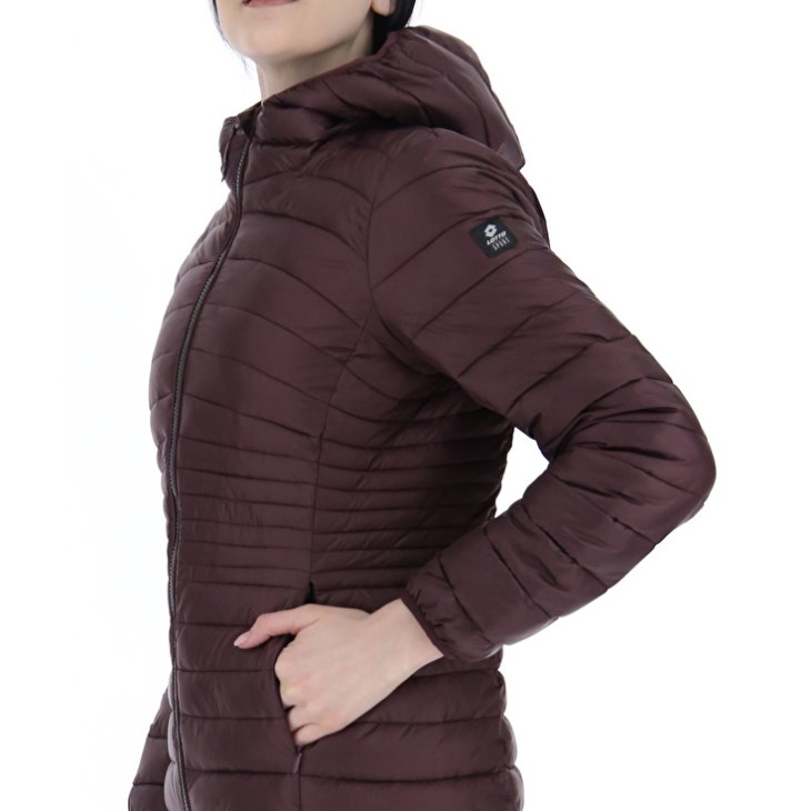 Chaqueta Lotto Bomber Cortina W III Pad PL Mujer Rojas Oscuro | XF196199W0