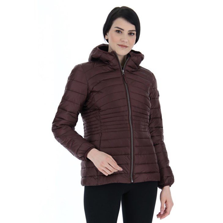 Chaqueta Lotto Bomber Cortina W III Pad PL Mujer Rojas Oscuro | XF196199W0