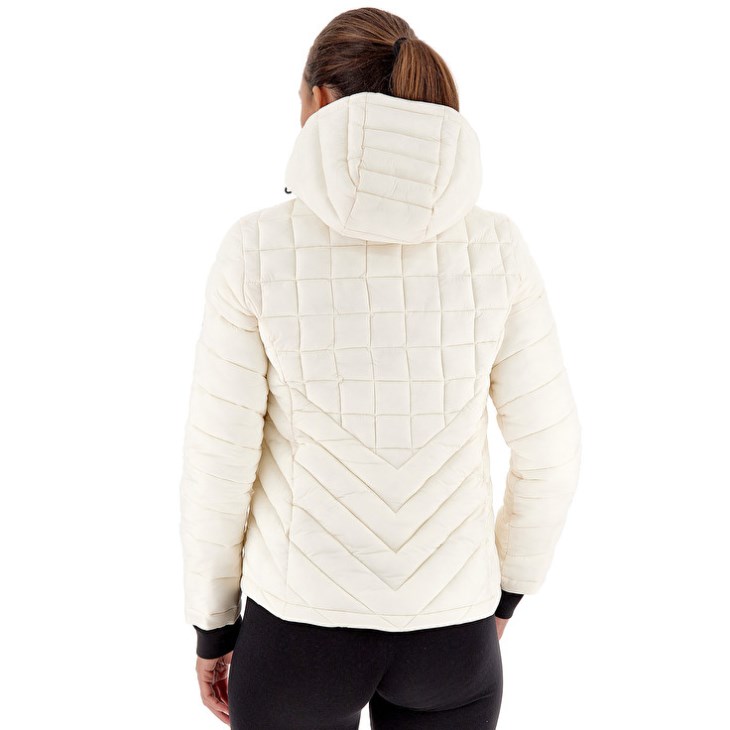 Chaqueta Lotto Bomber Cortina W IV HD Mujer Blancas | BA522792Q9