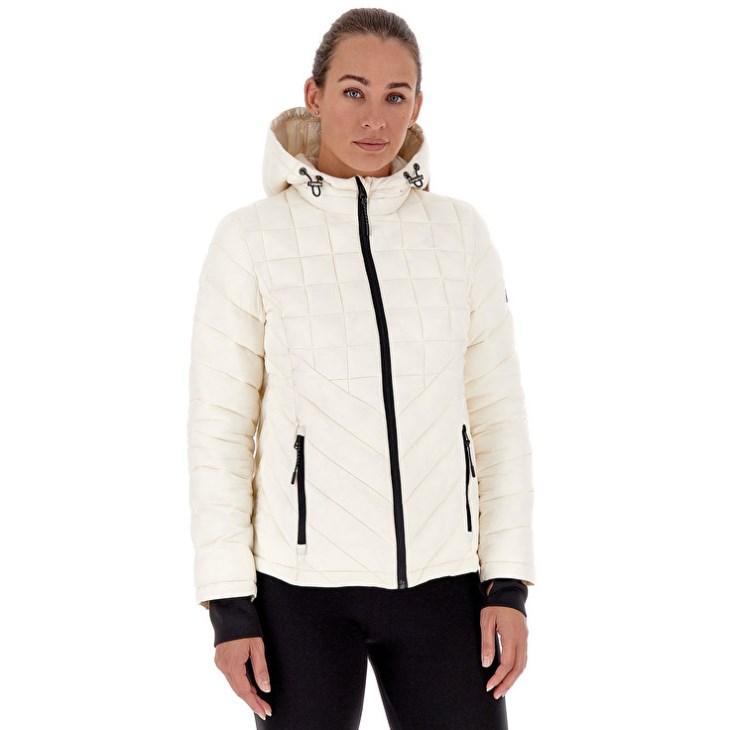 Chaqueta Lotto Bomber Cortina W IV HD Mujer Blancas | BA522792Q9