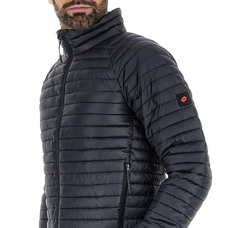 Chaqueta Lotto Bomber Gardena Hombre Negras | IR303430U4