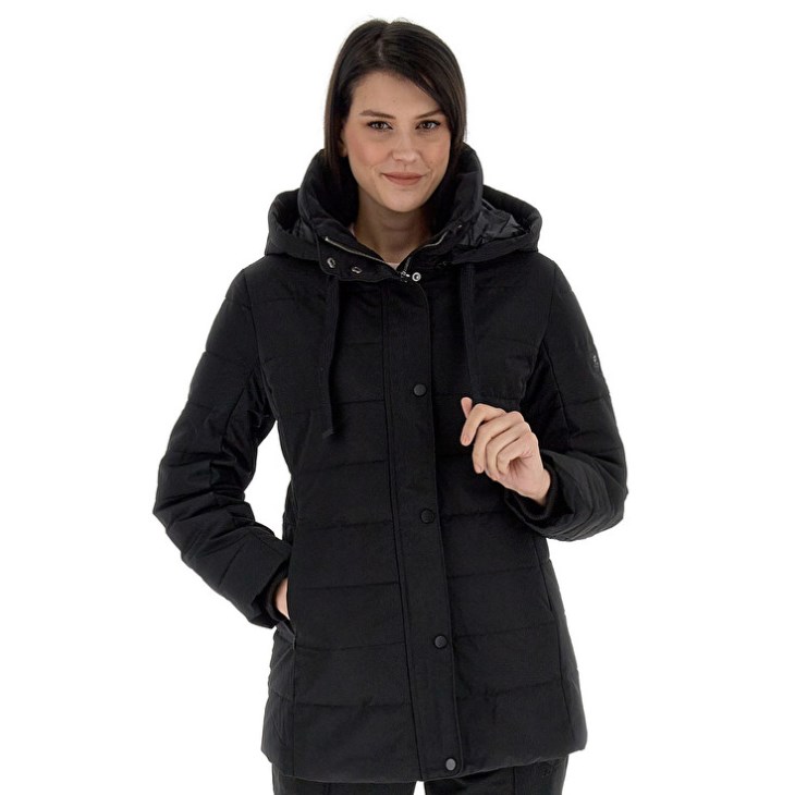 Chaqueta Lotto Lungo Corvara W Long Mujer Negras | LV136093O6
