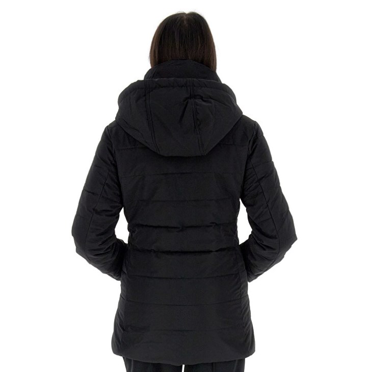 Chaqueta Lotto Lungo Corvara W Long Mujer Negras | LV136093O6