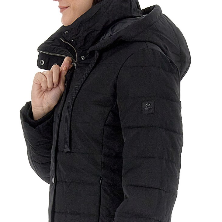 Chaqueta Lotto Lungo Corvara W Long Mujer Negras | LV136093O6