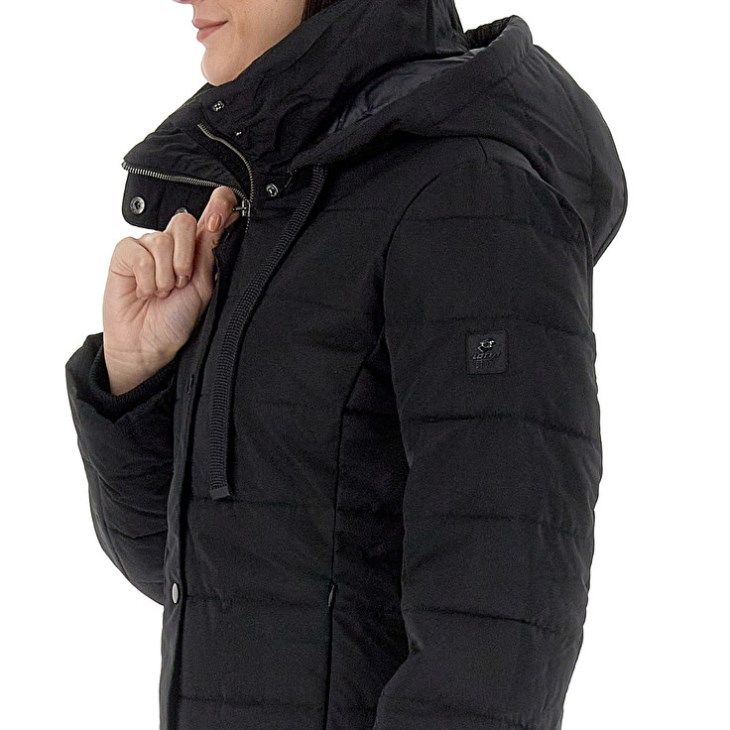 Chaqueta Lotto Lungo Corvara W Long Mujer Negras | LV136093O6