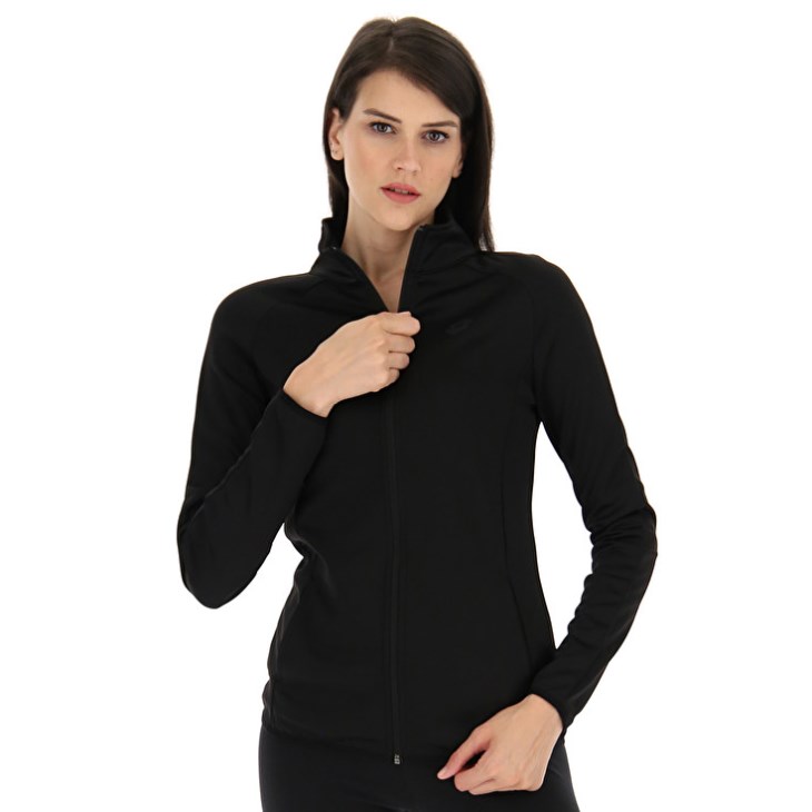 Chaqueta Lotto MSP W Jacket Mujer Negras | YT305740P3