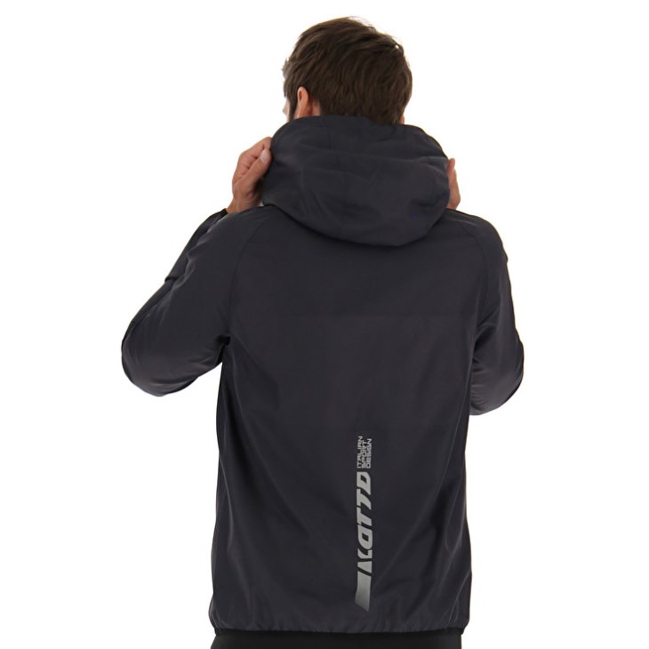 Chaqueta Lotto Run Fit Windproof Running Hombre Negras | BL997289T6