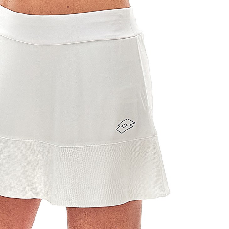 Falda Lotto Squadra W III Mujer Blancas | ED971277Q9