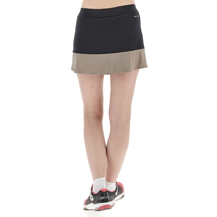 Falda Lotto Superrapida W VI Mujer Negras | TZ962406R5
