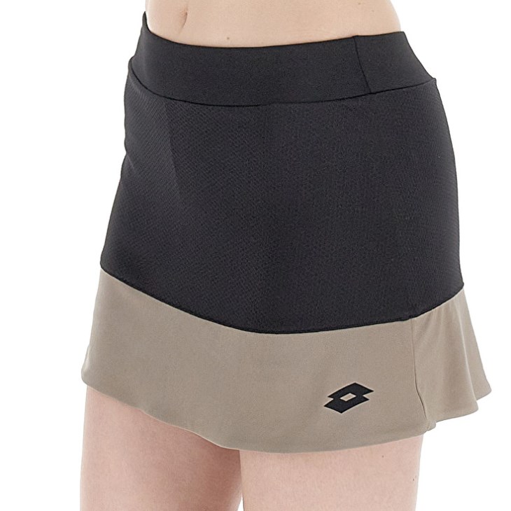 Falda Lotto Superrapida W VI Mujer Negras | TZ962406R5