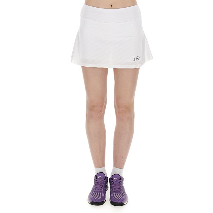 Falda Lotto Tech W I D4 Mujer Blancas | HD074277X3