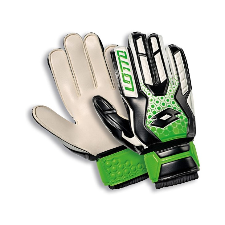 Guantes Lotto Goalkeeper GK Spider 800 Creme Verde | VS909360F4