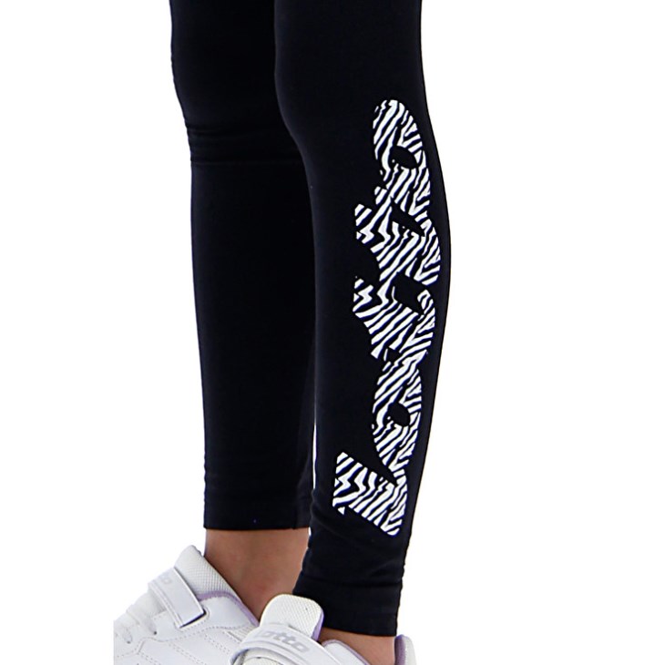 Leggins Lotto Dreams G Sports Niños Negras | VL454495C9