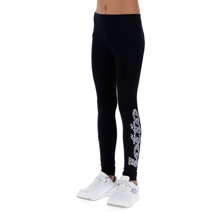 Leggins Lotto Dreams G Sports Niños Negras | VL454495C9