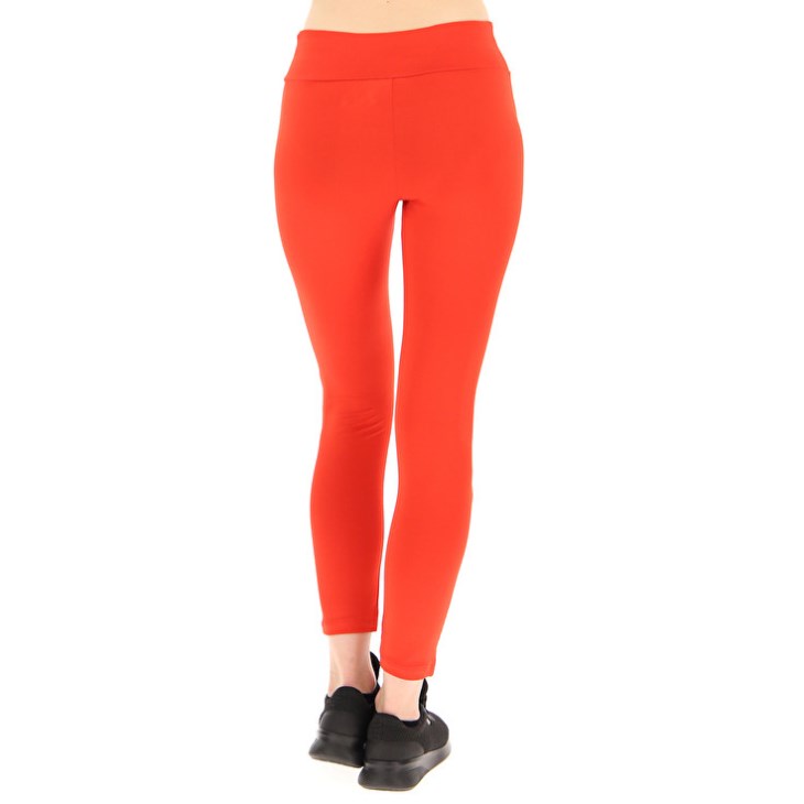 Leggins Lotto MSP W Mujer Rojas | UH805300N4