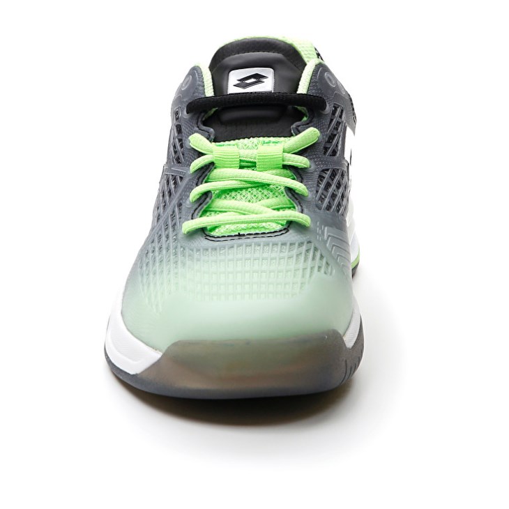 Padel Shoes Lotto Superrapida 100 W Mujer Verde Blancas Negras | EH031413S6