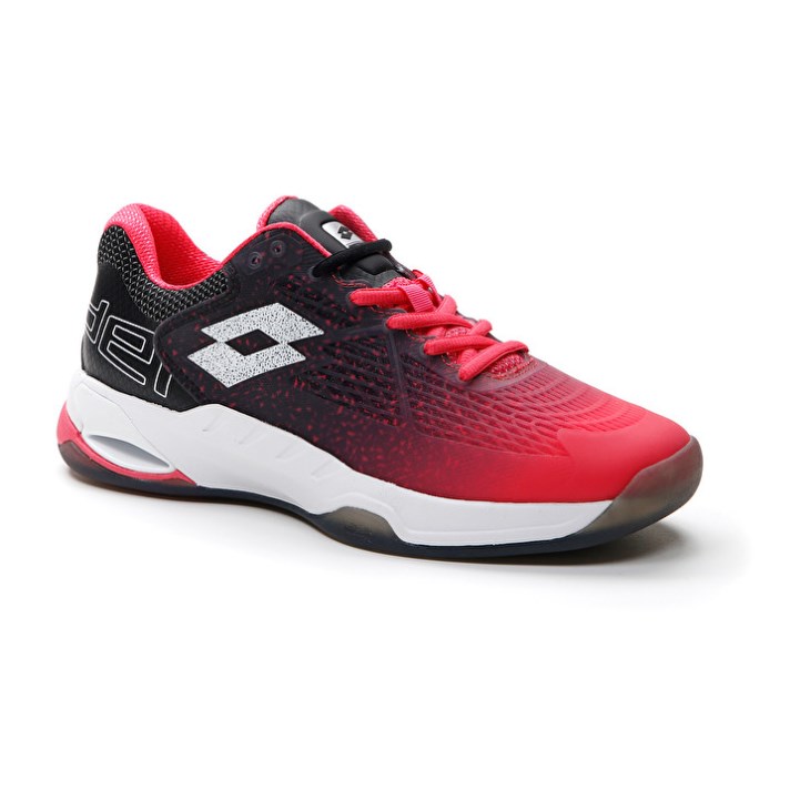 Padel Shoes Lotto Superrapida 100 W Mujer Fucsia Blancas Negras | AO631463B8