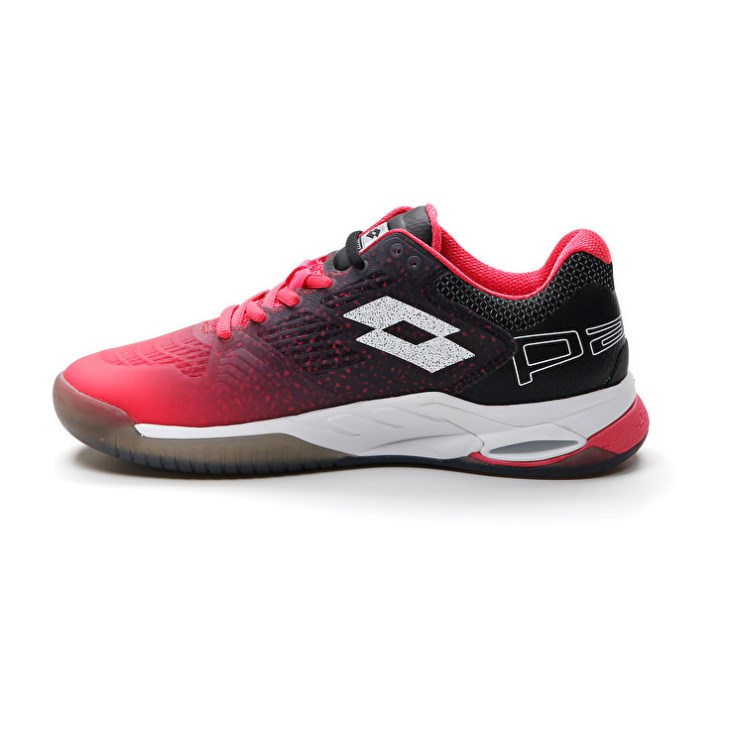 Padel Shoes Lotto Superrapida 100 W Mujer Fucsia Blancas Negras | AO631463B8