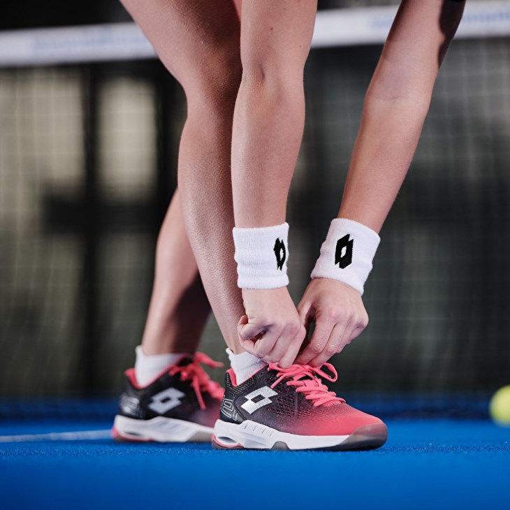 Padel Shoes Lotto Superrapida 100 W Mujer Fucsia Blancas Negras | AO631463B8