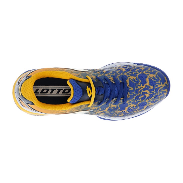 Padel Shoes Lotto Superrapida 200 III Hombre Azules Amarillo | KL621562U0