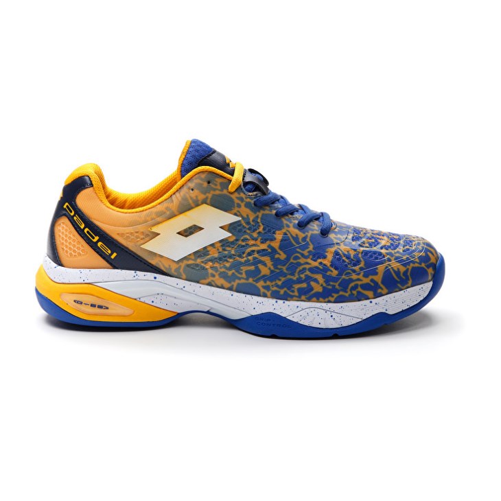 Padel Shoes Lotto Superrapida 200 III Hombre Azules Amarillo | KL621562U0